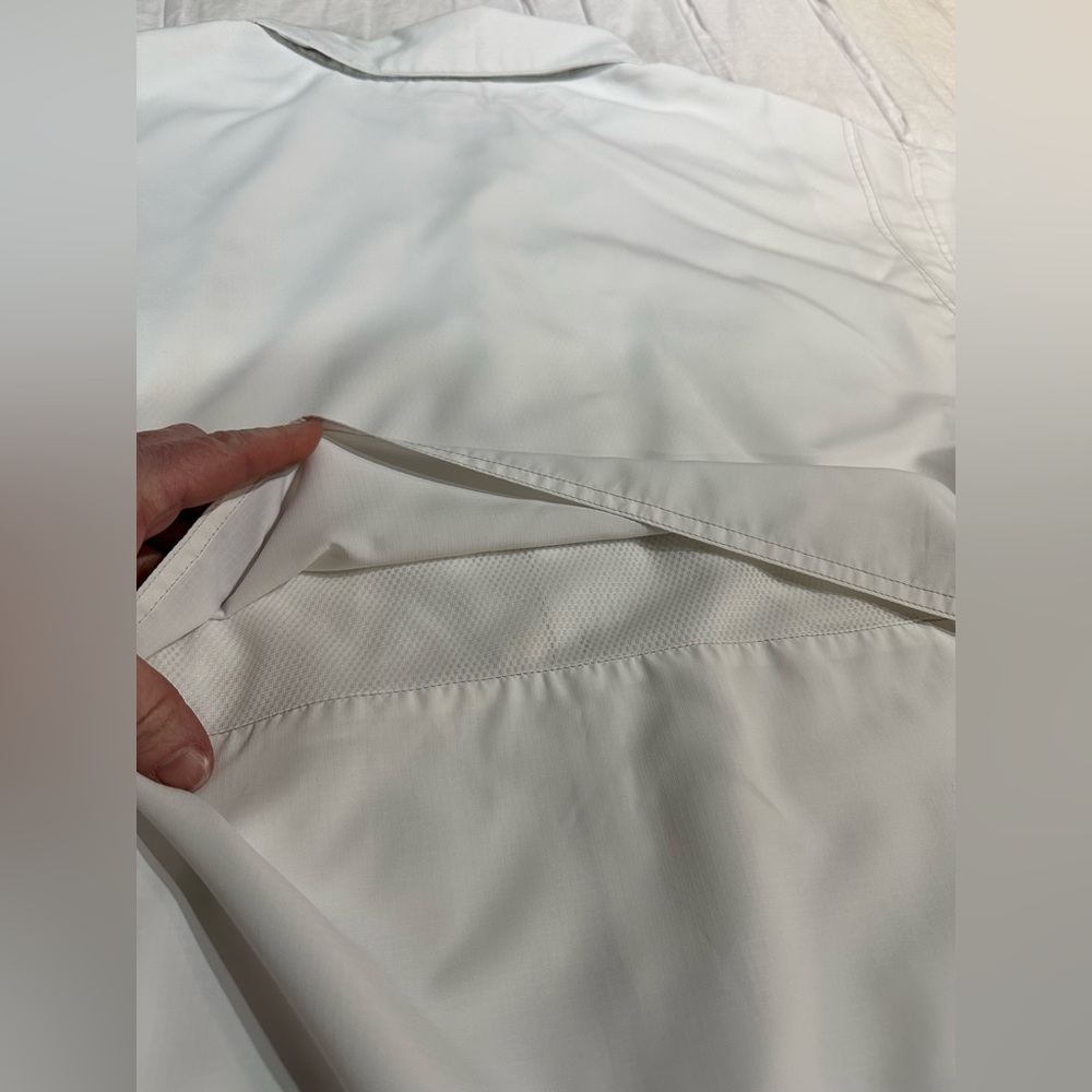 SPF Patagonia Sol Patrol II Shirt White Lightweight Button Up XXL - Picture 13 of 16